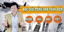 Học giỏi Tiếng Anh toàn diện: Nghe, Nói, Đọc, Viết
