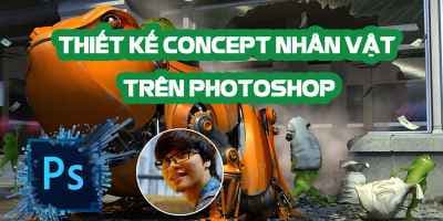 Thiết kế Concept nhân vật trên Photoshop - Phạm Đức Duy