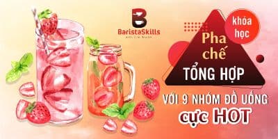 Khoá Học Pha Chế Tổng Hợp Với 9 Nhóm Đồ Uống Cực Hot - Trần Bá Hoàn