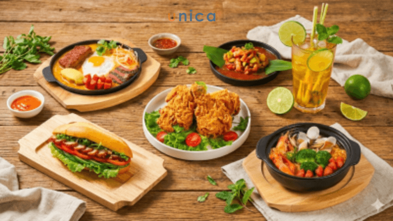 Kinh Doanh Bánh mì kẹp - Đồ ăn vặt - Mỳ cay 