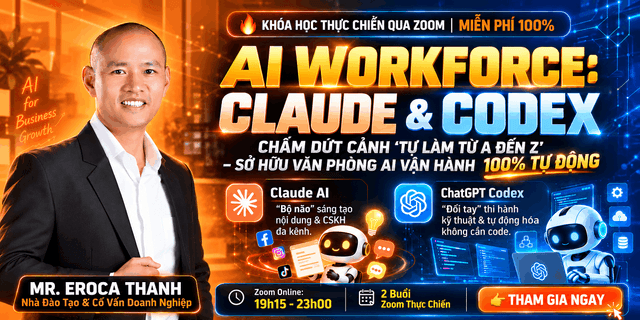 HỆ THỐNG HÓA KINH DOANH MỘT NGƯỜI VỚI CLAUDE AI