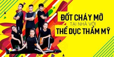 Đốt cháy mỡ tại nhà với nhảy hiện đại - Trung tâm thể dục thẩm mỹ Duyên Dáng Việt