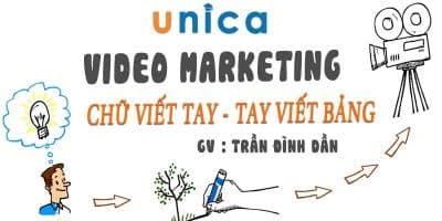 Video Marketing chữ viết tay - Tay viết bảng