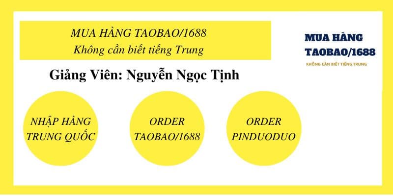 Mua Hàng Taobao/1688/Pinduoduo_Không Cần Biết Tiếng Trung