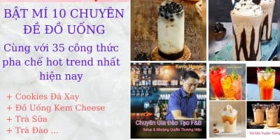 Bí Mật 10 Chuyên Đề Với 35 Công Thức Pha Chế Hot Trend - Nguyễn Văn Vinh