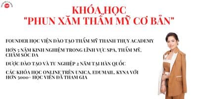 Phun Xăm Thẩm Mỹ Cơ Bản - Mạc Thị Thụy