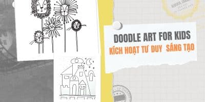 Học vẽ cơ bản-Kích hoạt tư duy sáng tạo (DOODLE ART FOR KIDS) - Tracy Thanh Hà