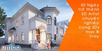 Trở Thành 3D Artist Chuyên Nghiệp Cùng 3Ds max & Vray 5 - Nguyễn Đào Minh Ngọc