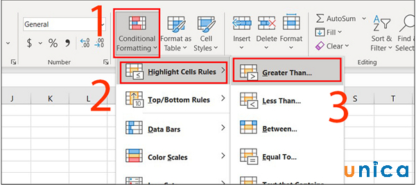 Highlight Cell Rules Example Cách sử dụng Conditional formatting trong Excel chi tiết nhất